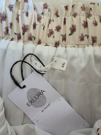 NEW Floral Pleated Midi Skirt (XXL)