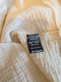 POL Cream Gauze Oversized Top (L)