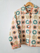 Colorful Quilted Jacket (L)