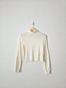Madewell Ribbed Turtleneck Top (S)