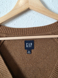 Gap Brown Balloon Sleeve Cardigan (M)