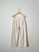 Reformation Ecru Utility Pants (24)
