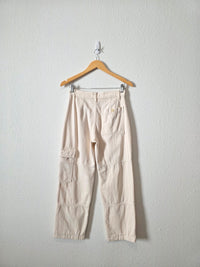 Reformation Ecru Utility Pants (24)