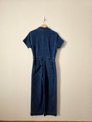 Kancan Wide Leg Denim Jumpsuit (L)