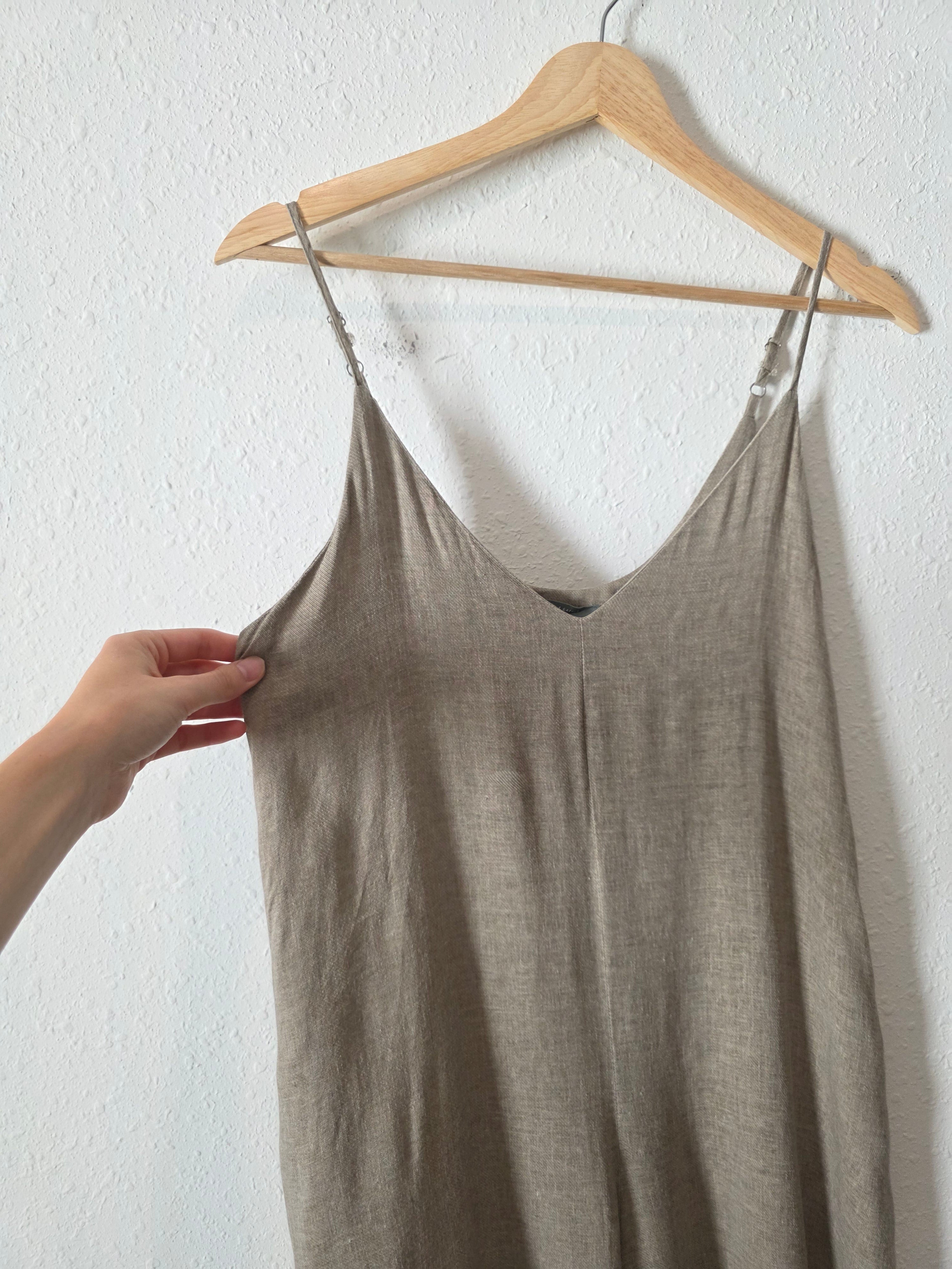 Grade & Gather Wide Leg Jumpsuit (S)