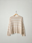 Striped Cotton Sweater (XS)