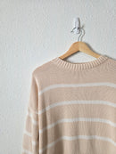 Striped Cotton Sweater (XS)