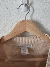 Striped Cotton Sweater (XS)