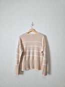 Striped Cotton Sweater (XS)