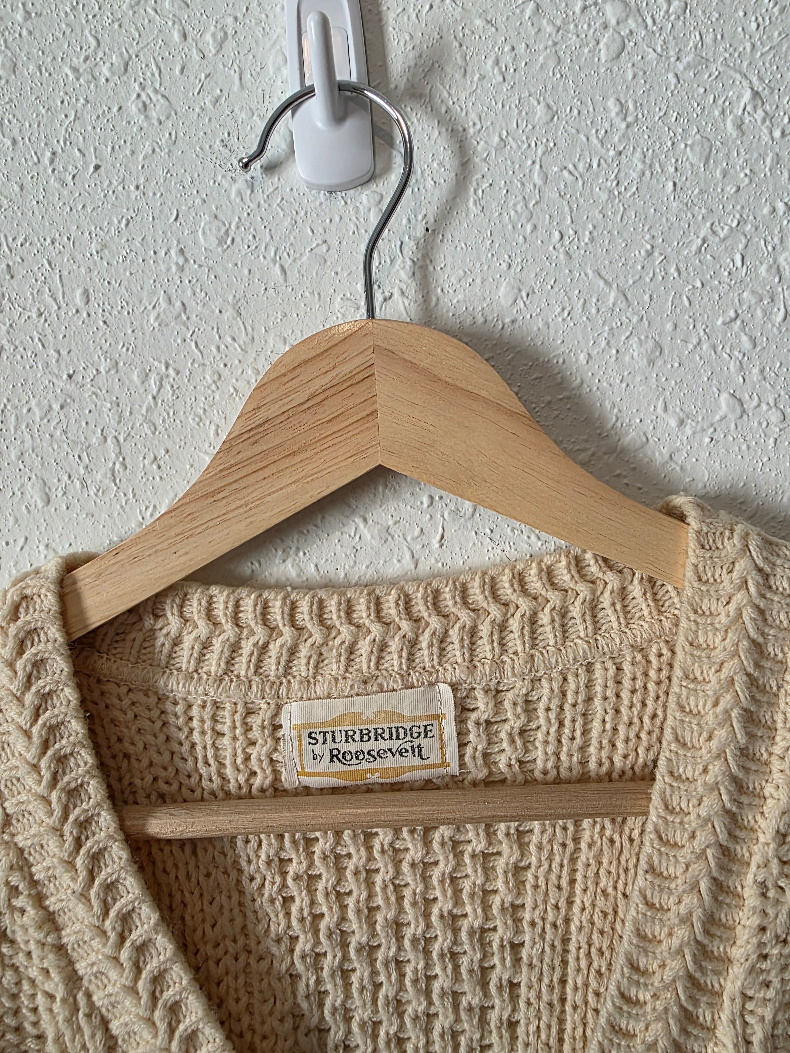Vintage Knit Sweater Vest (M)