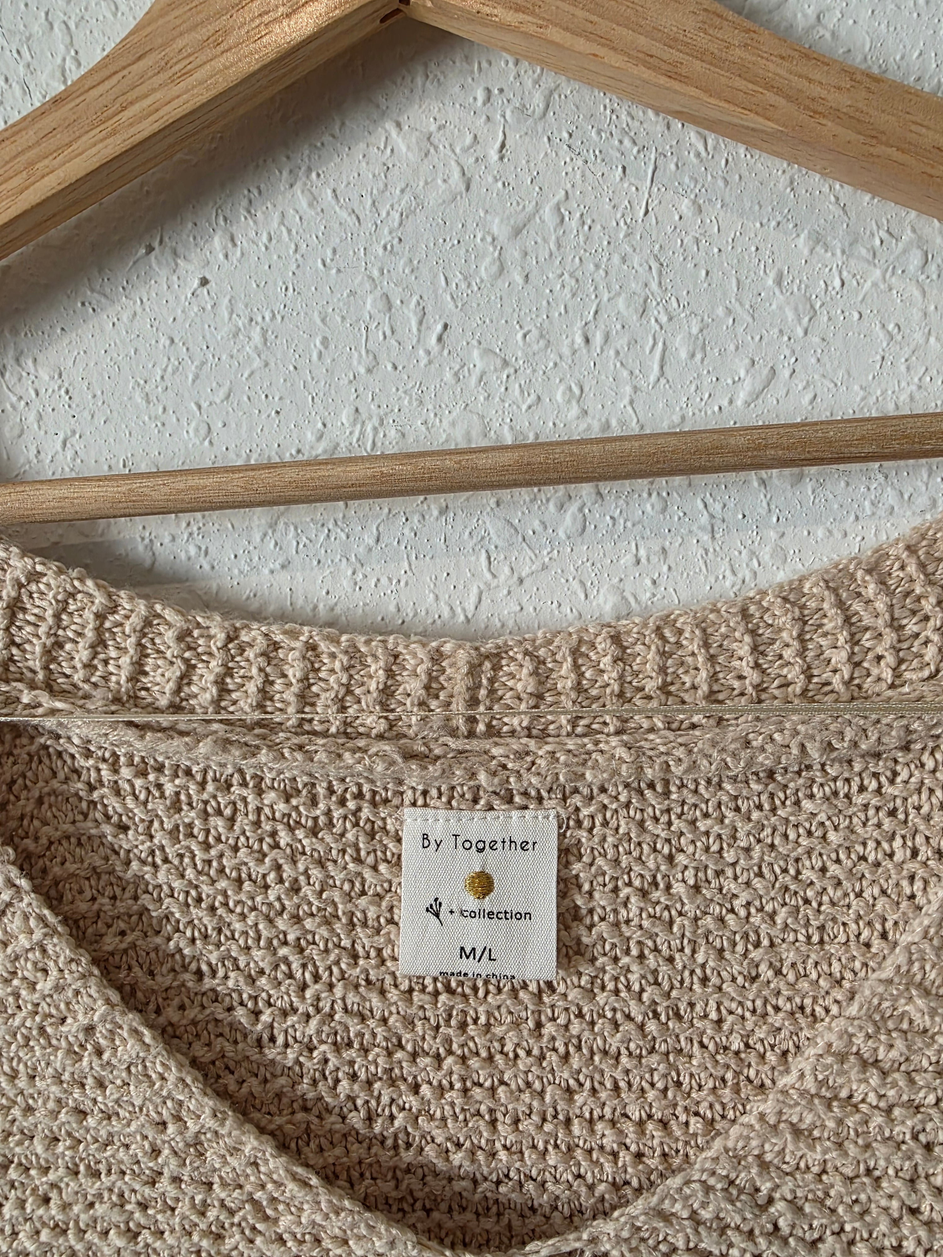 By Together Chunky Oversized Sweater (M/L)