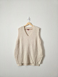 Cozy Knit Sweater Vest (L)