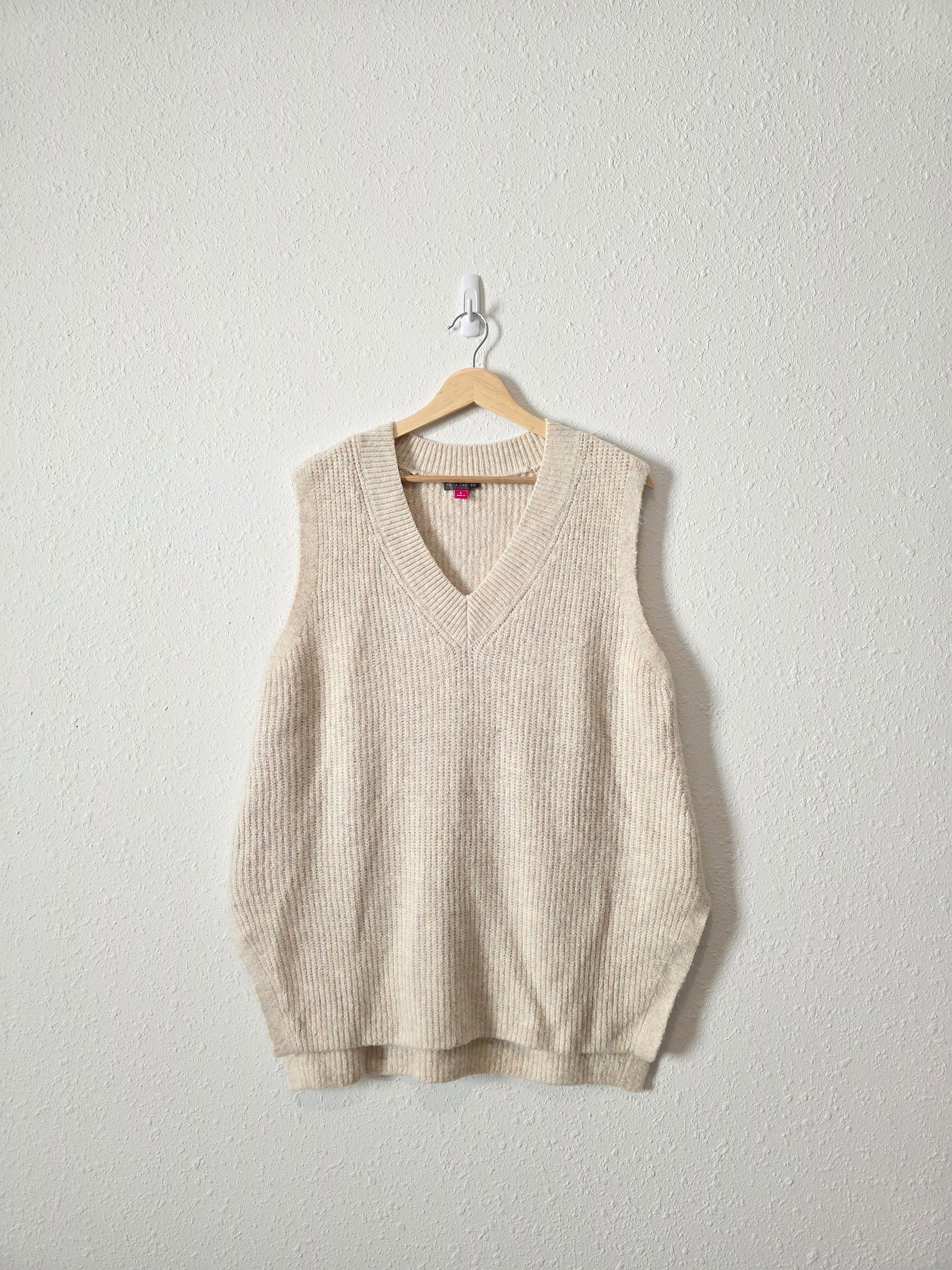 Cozy Knit Sweater Vest (L)