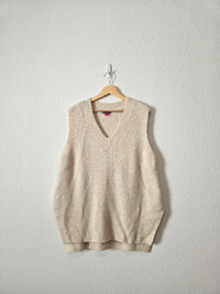 Cozy Knit Sweater Vest (L)