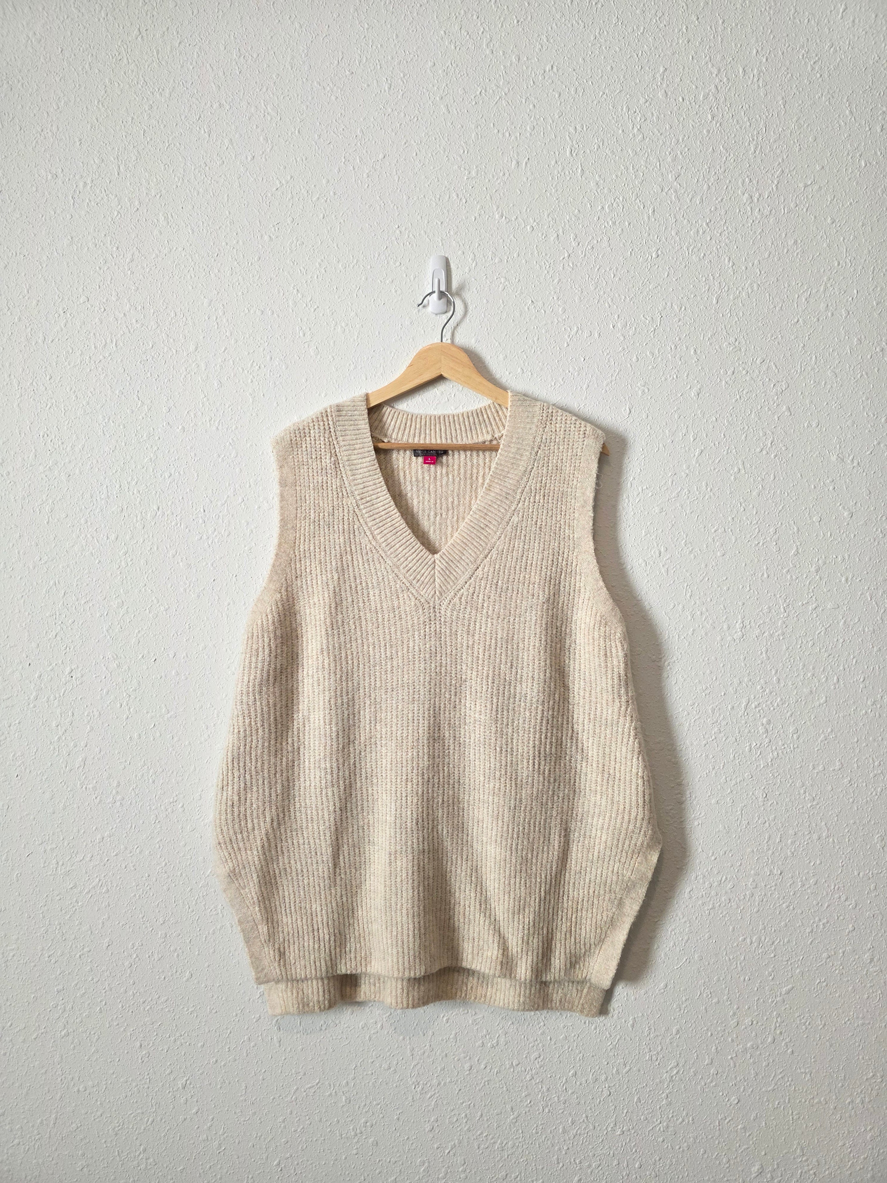 Cozy Knit Sweater Vest (L)