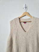 Cozy Knit Sweater Vest (L)