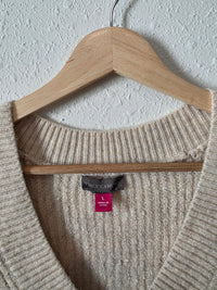 Cozy Knit Sweater Vest (L)