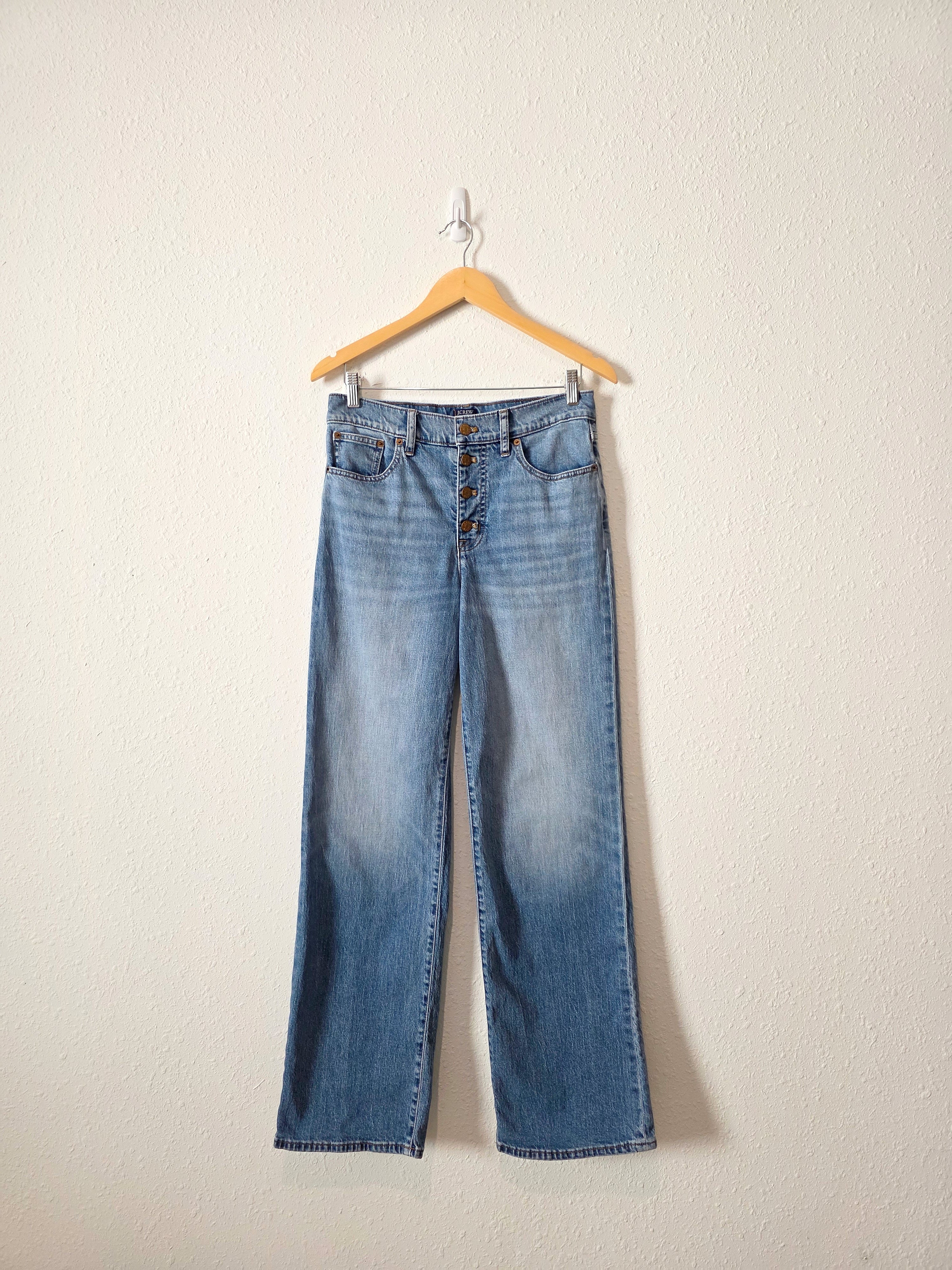 J.Crew Wide Leg Jeans (28 tall)