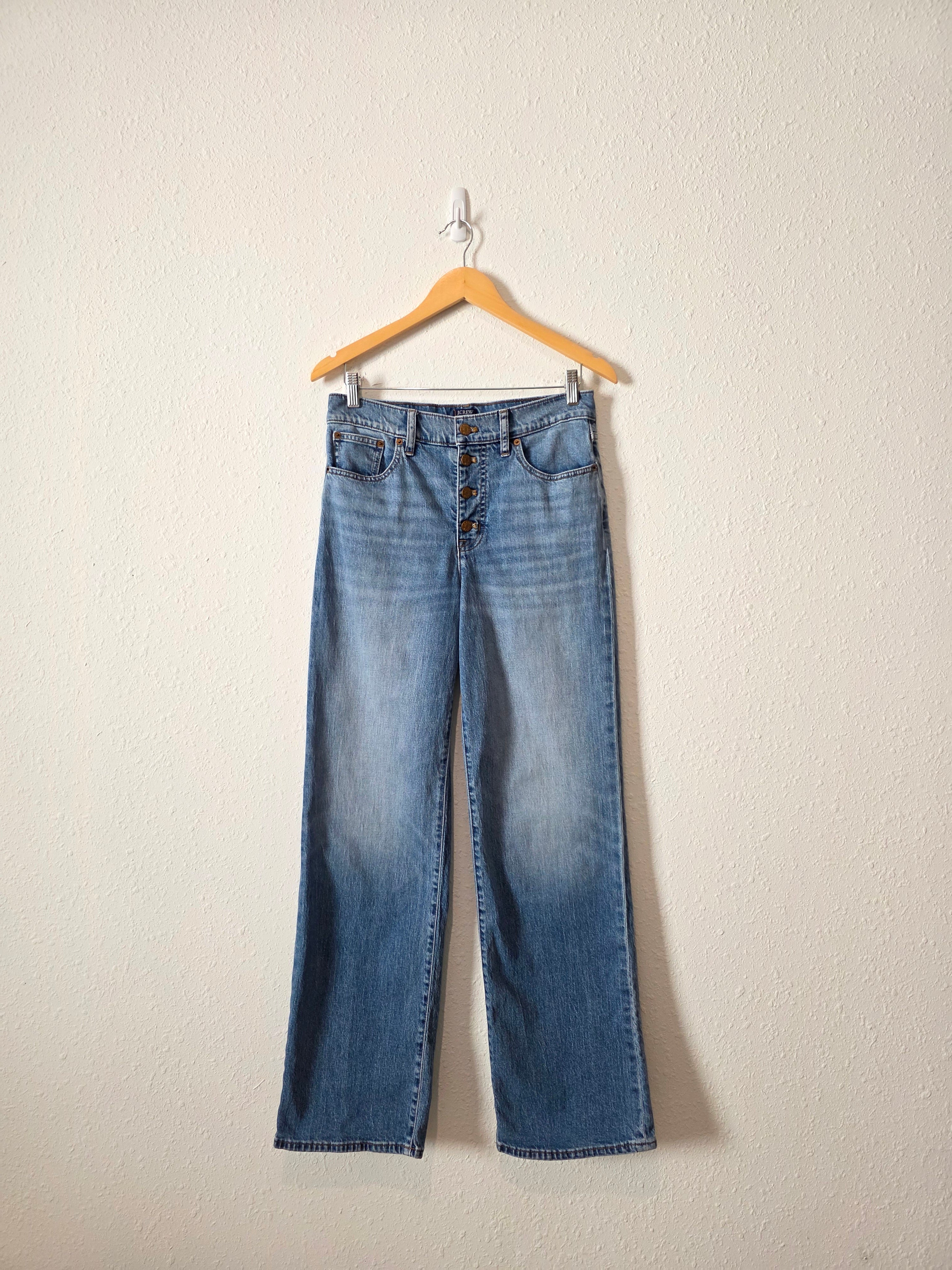 J.Crew Wide Leg Jeans (28 tall)