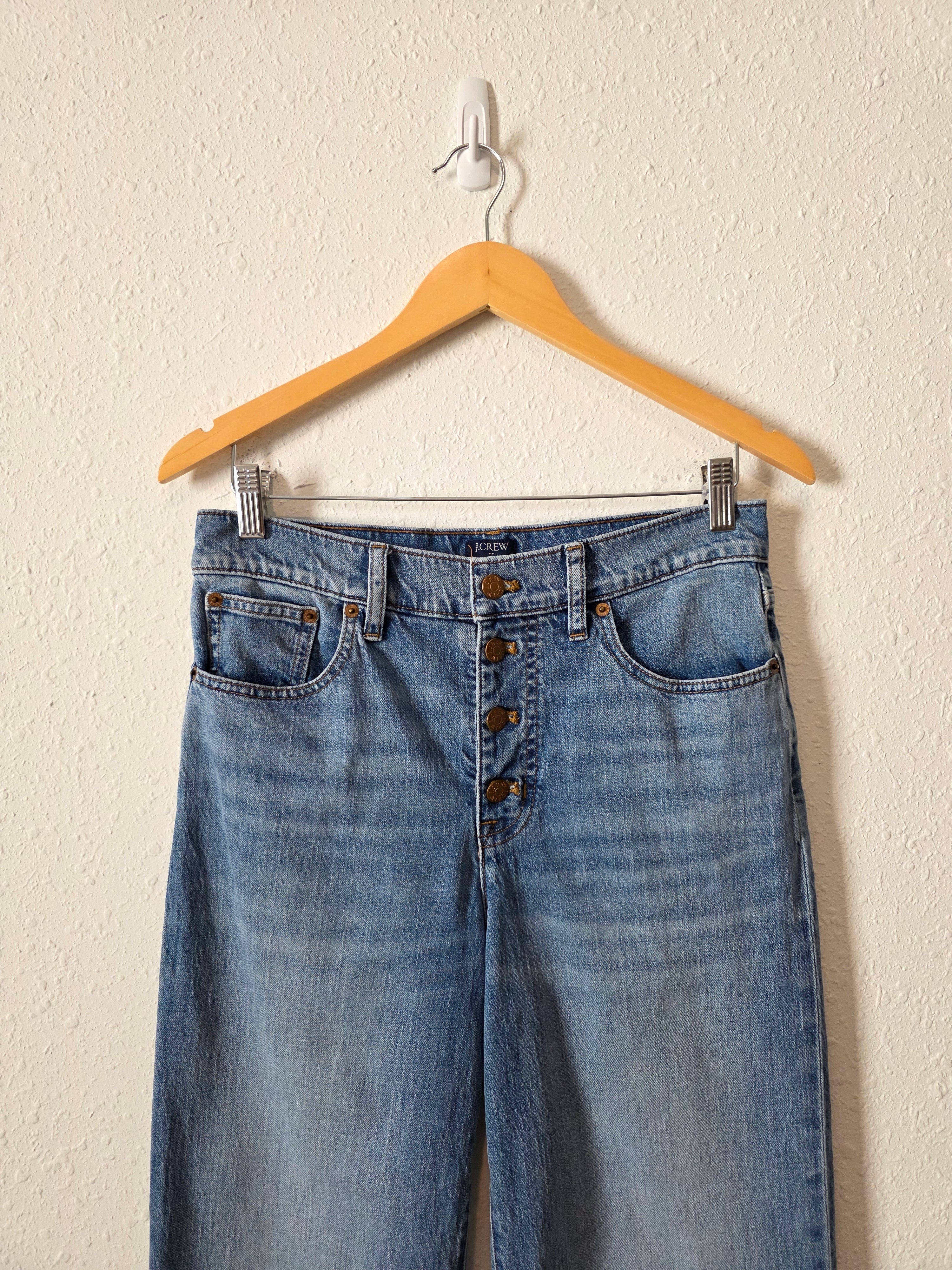J.Crew Wide Leg Jeans (28 tall)