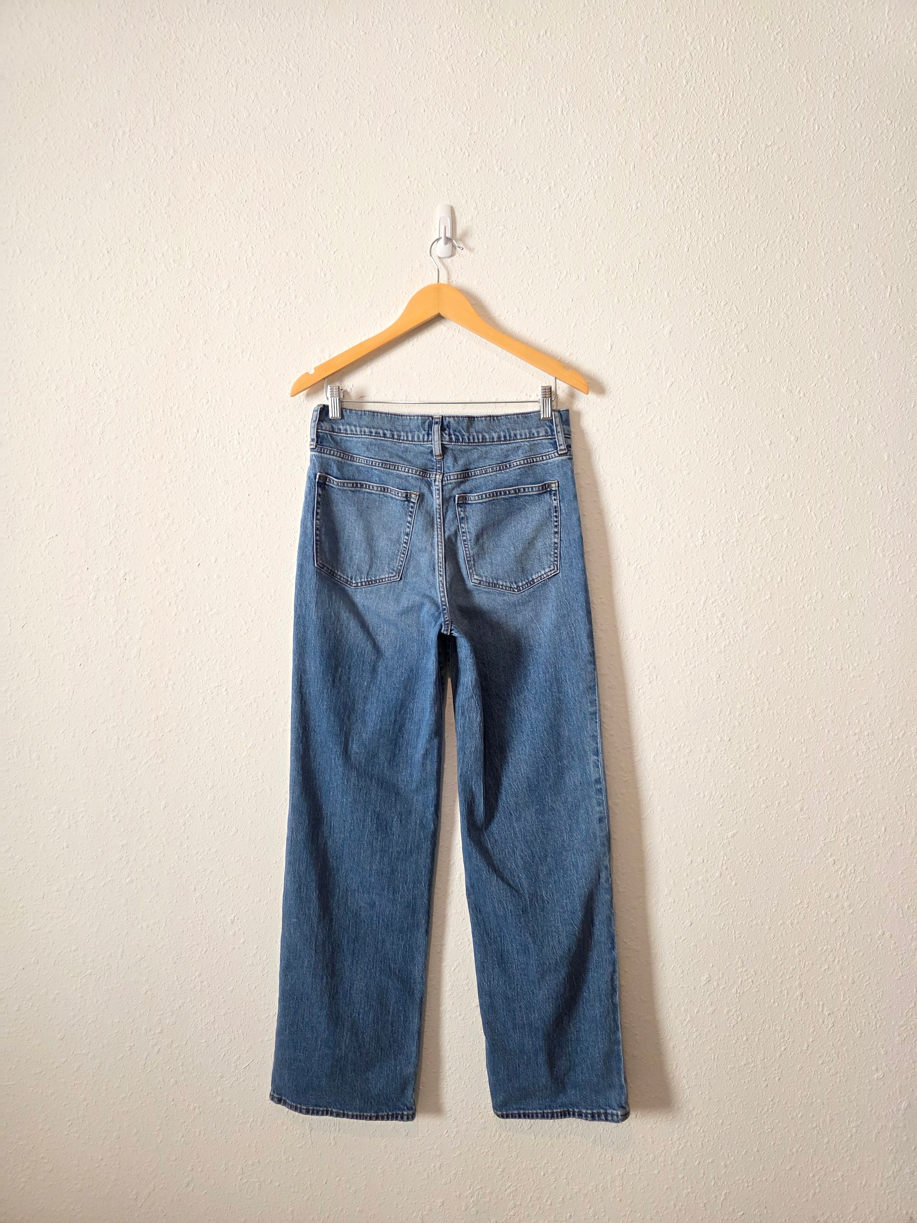 J.Crew Wide Leg Jeans (28 tall)