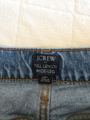 J.Crew Wide Leg Jeans (28 tall)