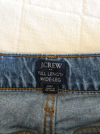J.Crew Wide Leg Jeans (28 tall)