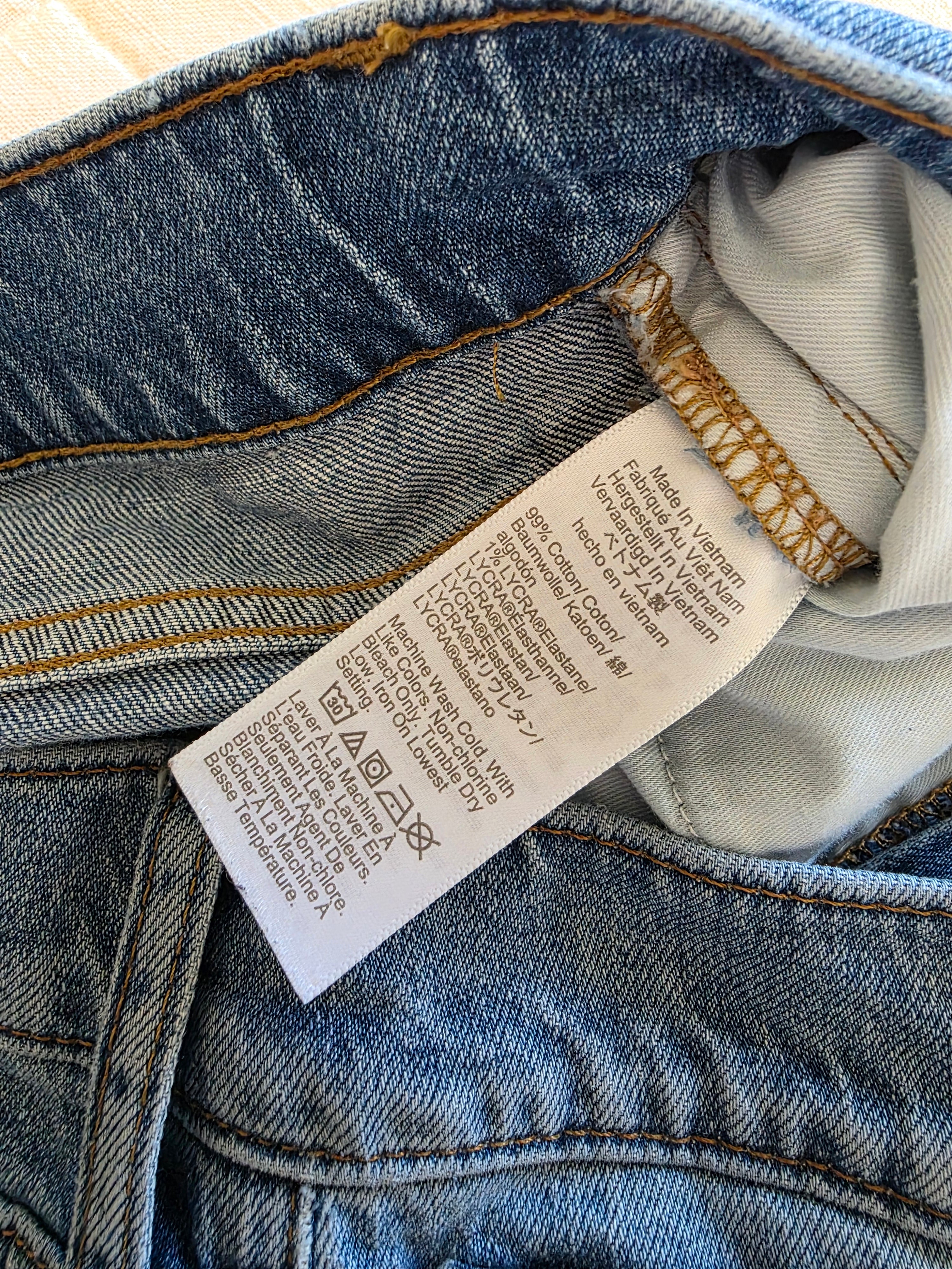J.Crew Wide Leg Jeans (28 tall)