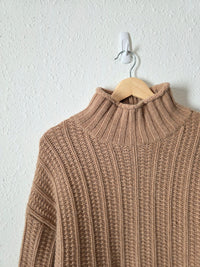 Garnet Hill Chunky Cashmere Sweater (M)