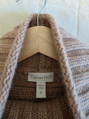 Garnet Hill Chunky Cashmere Sweater (M)
