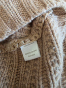 Garnet Hill Chunky Cashmere Sweater (M)