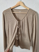 NEW Gap Linen Tie Front Top (S)