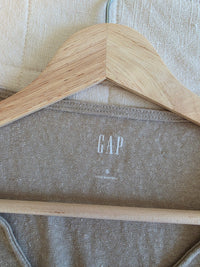 NEW Gap Linen Tie Front Top (S)
