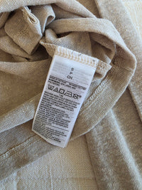 NEW Gap Linen Tie Front Top (S)
