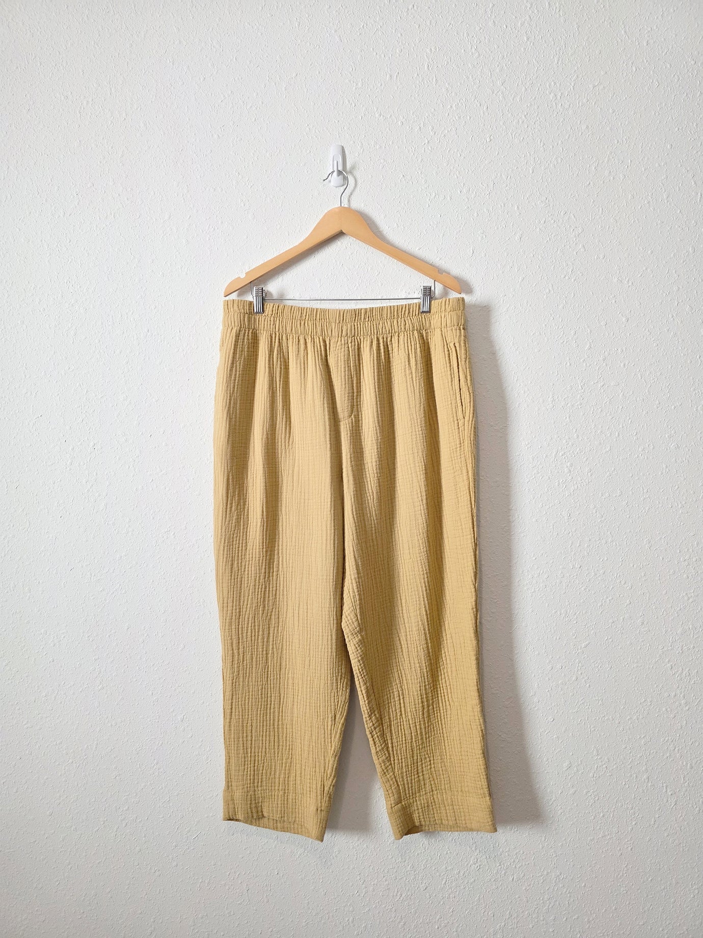 Madewell Cotton Gauze Pants (XL)