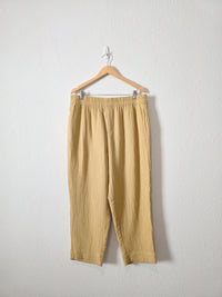 Madewell Cotton Gauze Pants (XL)