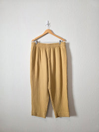 Madewell Cotton Gauze Pants (XL)