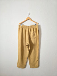 Madewell Cotton Gauze Pants (XL)