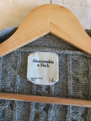 Abercrombie Cable Knit Cardigan (L)