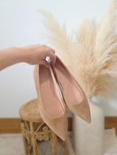J.Crew Suede Pointed Flats (9.5)