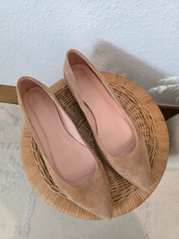 J.Crew Suede Pointed Flats (9.5)