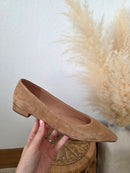 J.Crew Suede Pointed Flats (9.5)
