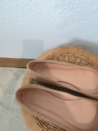 J.Crew Suede Pointed Flats (9.5)