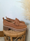 Crown Vintage Brown Leather Loafers (9.5)