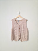Vintage Knit Sweater Vest (L)