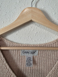 Vintage Knit Sweater Vest (L)