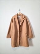 Gap Camel Button Up Coat (XXL)