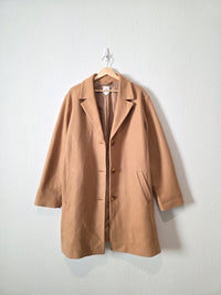 Gap Camel Button Up Coat (XXL)