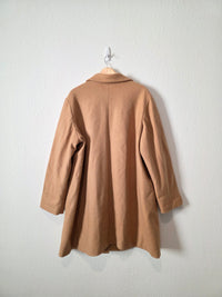 Gap Camel Button Up Coat (XXL)