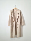 Pink Lily Long Sweater Coat (M)